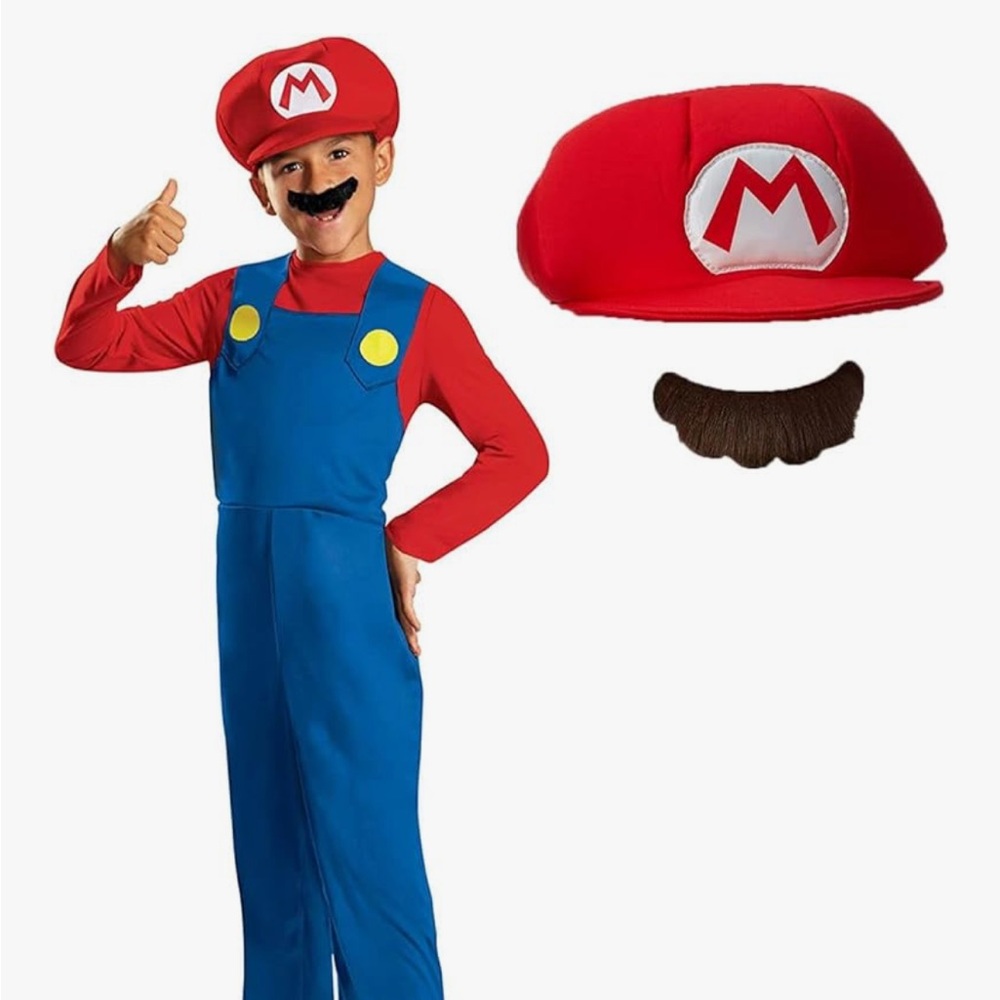 Mario Brothers Costume for Kids